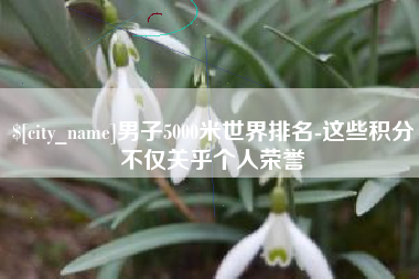 沈阳男子5000米世界排名-这些积分不仅关乎个人荣誉