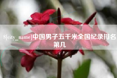 沈阳中国男子五千米全国纪录排名第几