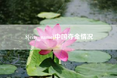 沈阳中国夺金情况