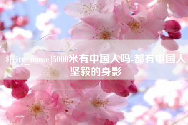 沈阳5000米有中国人吗-都有中国人坚毅的身影
