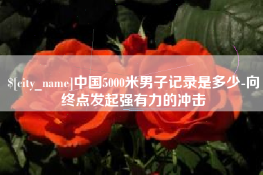 沈阳中国5000米男子记录是多少-向终点发起强有力的冲击