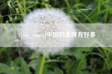 沈阳中国的金牌有好多