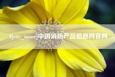 沈阳中国消防产品信息网官网