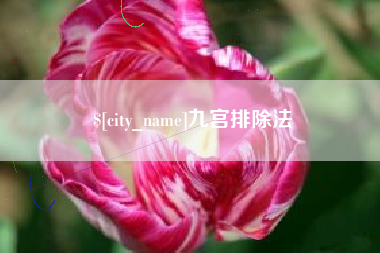 沈阳九宫排除法