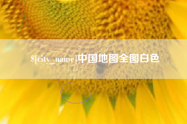 沈阳中国地图全图白色