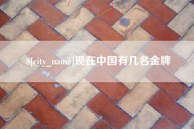 沈阳现在中国有几名金牌