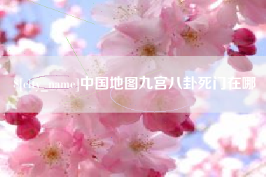 沈阳中国地图九宫八卦死门在哪