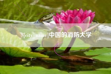 沈阳中国的消防大学