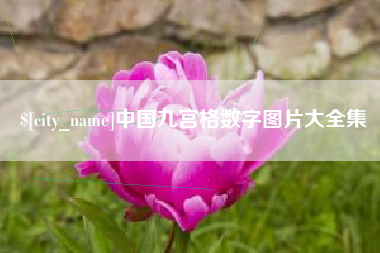 沈阳中国九宫格数字图片大全集