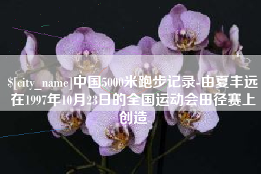 沈阳中国5000米跑步记录-由夏丰远在1997年10月23日的全国运动会田径赛上创造