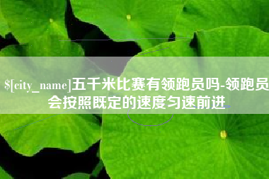 沈阳五千米比赛有领跑员吗-领跑员会按照既定的速度匀速前进