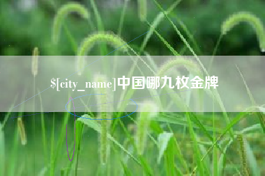 沈阳中国哪九枚金牌