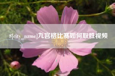 沈阳九宫格比赛如何取胜视频