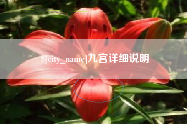 沈阳九宫详细说明