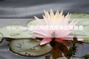 沈阳消防网络直播课在哪里看