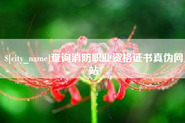 沈阳查询消防职业资格证书真伪网站