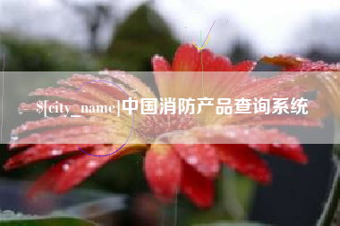 沈阳中国消防产品查询系统